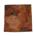 100% Silk Scarf - "Inner Sun" Abstract Print